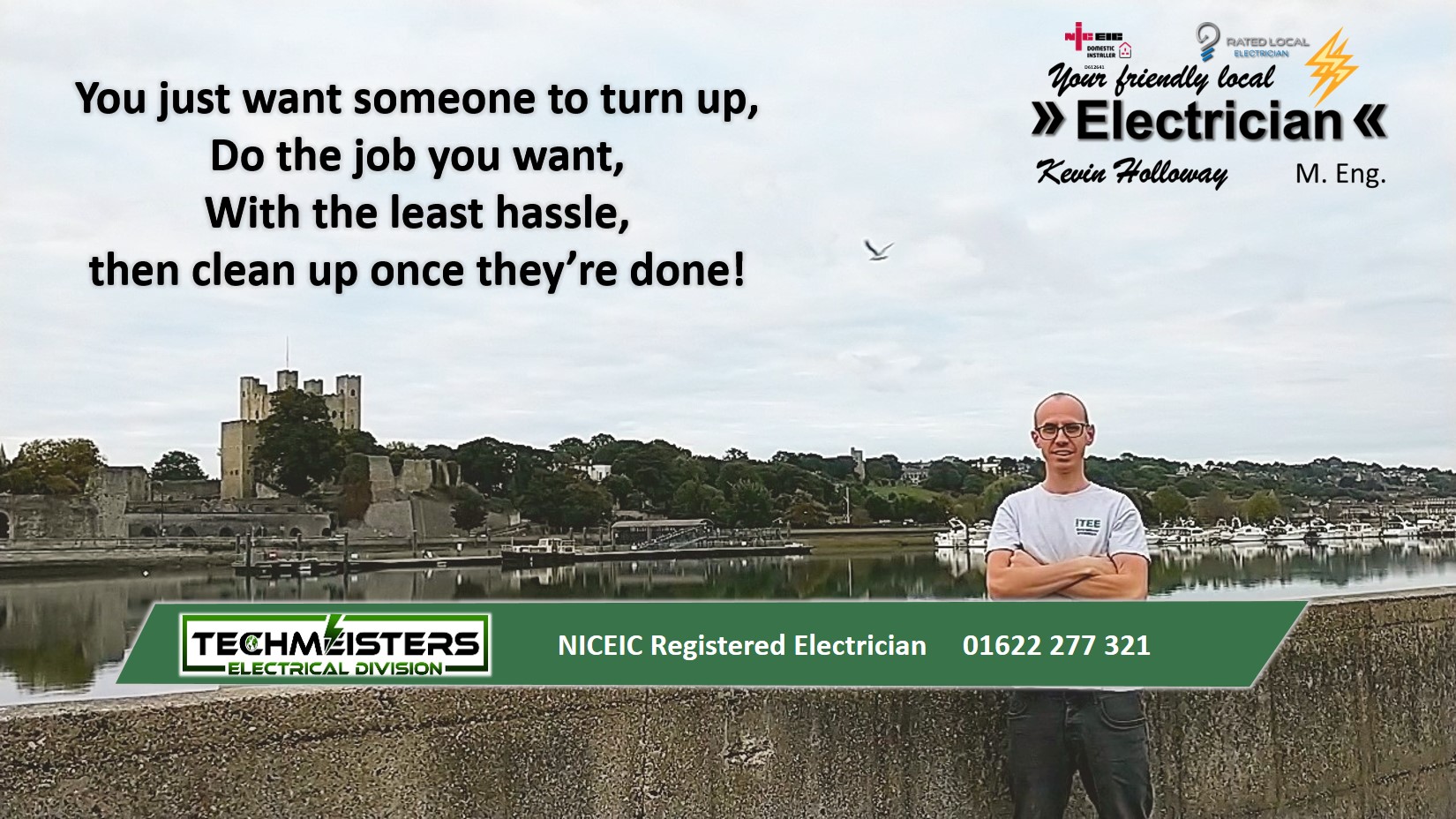 Registered Electricians in Strood, ME2 Techmeisters Ltd Electrical