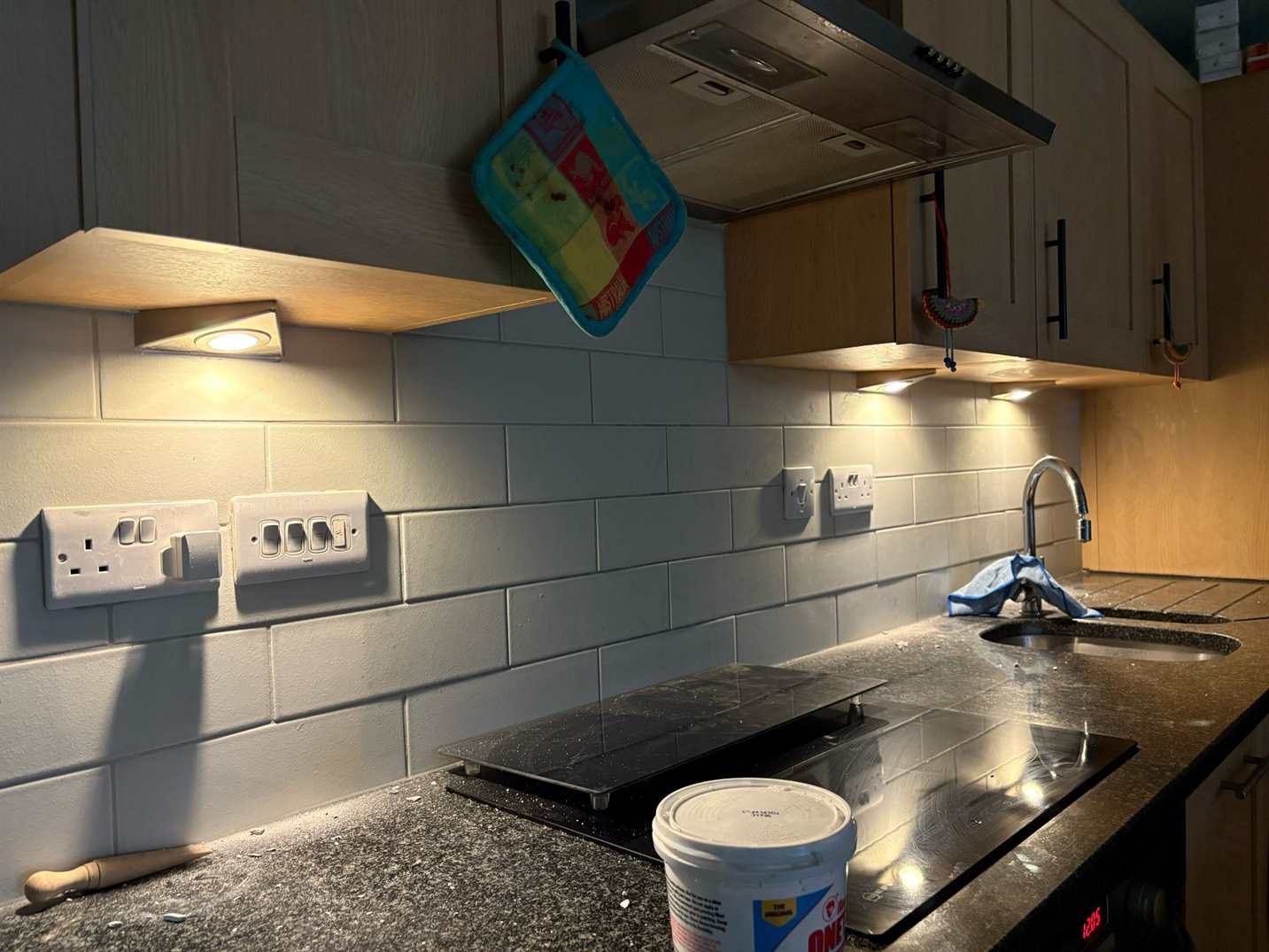 LED triangle light upgrade for a client in Sandling Park, Maidstone