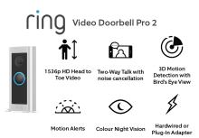 Ring Video Doorbell Pro 2 product description, features and benefits
