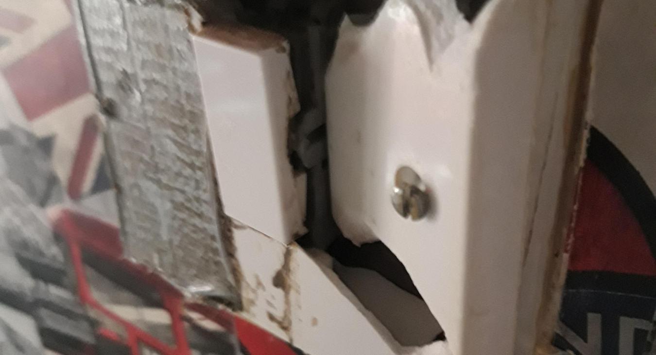 Landlord's Nightmare: Medway Electrician Discovers Terribly Broken Light Switches and Socket!