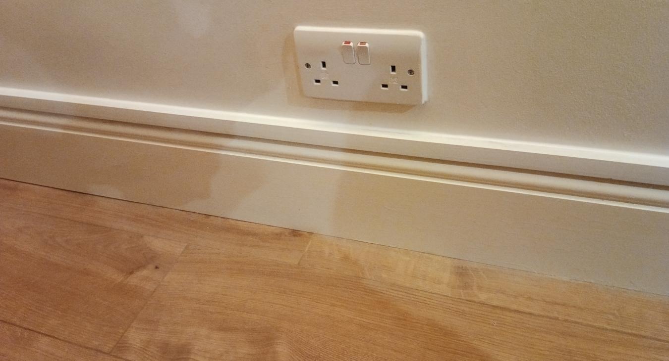 Electrician carries out neat trunking work in Hoo