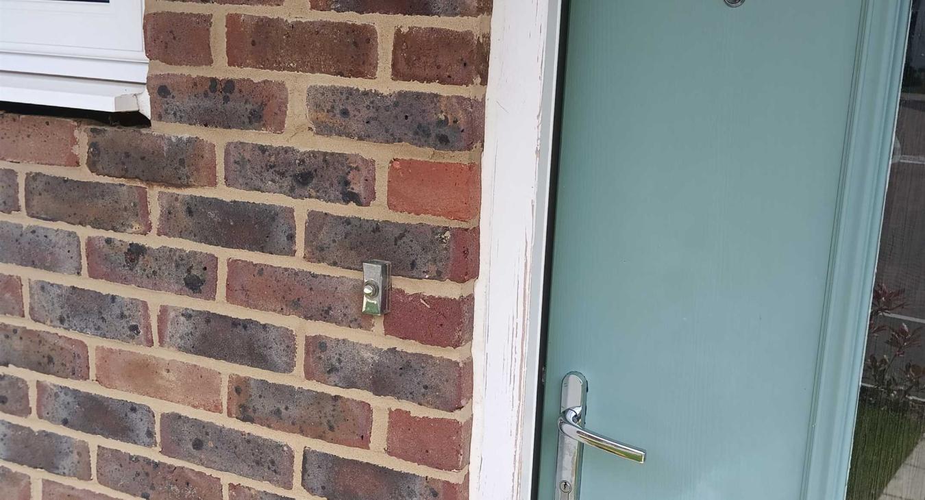 We upgraded an old doorbell for a Ring doorbell today in Headcorn, Ashford, Kent!