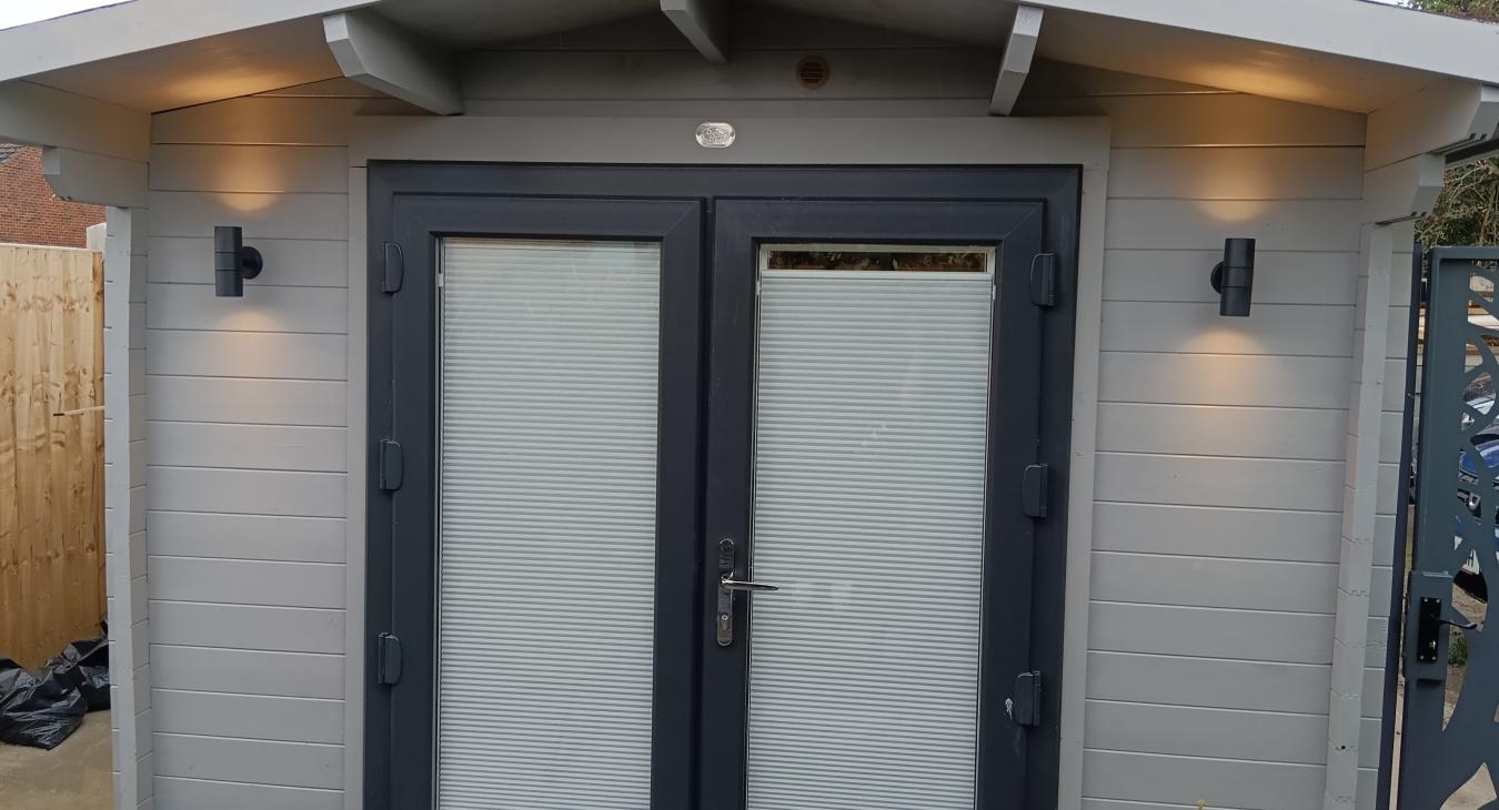 Outdoor electrical installation in Hoo Kent