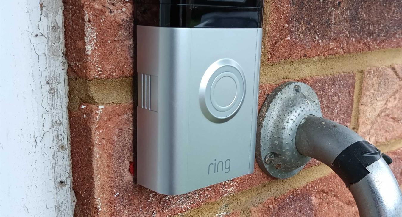 A Ring doorbell we installed in Barming, Maidstone