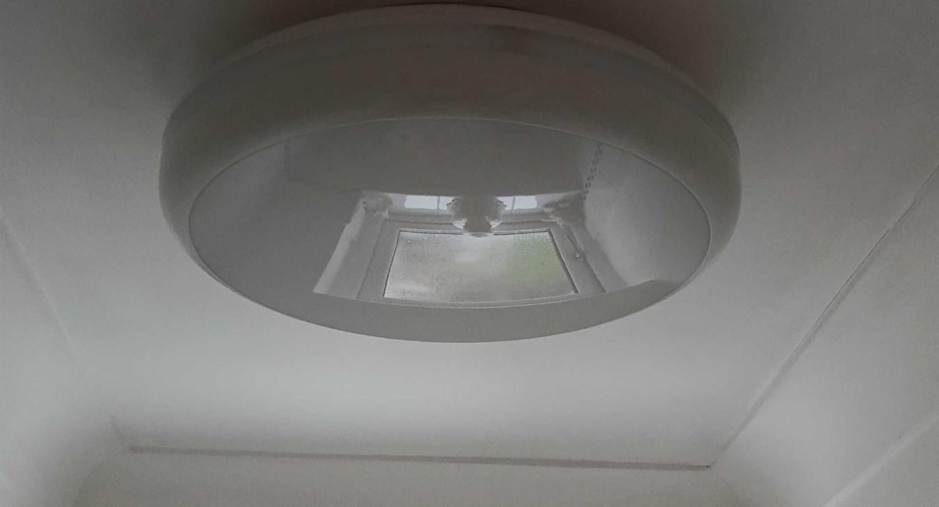 A bathroom light we installed in Hoo, Kent