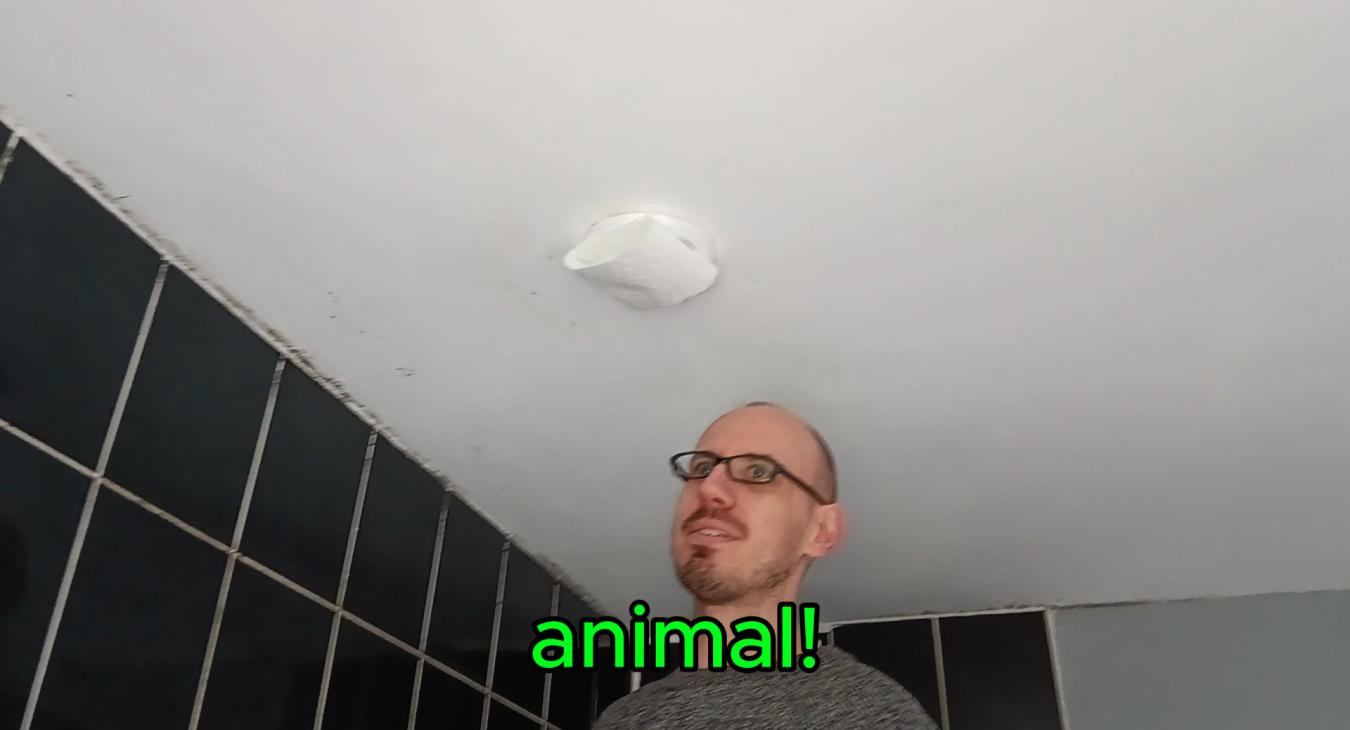 kevin showcasing this powerful bathroom extractor fan