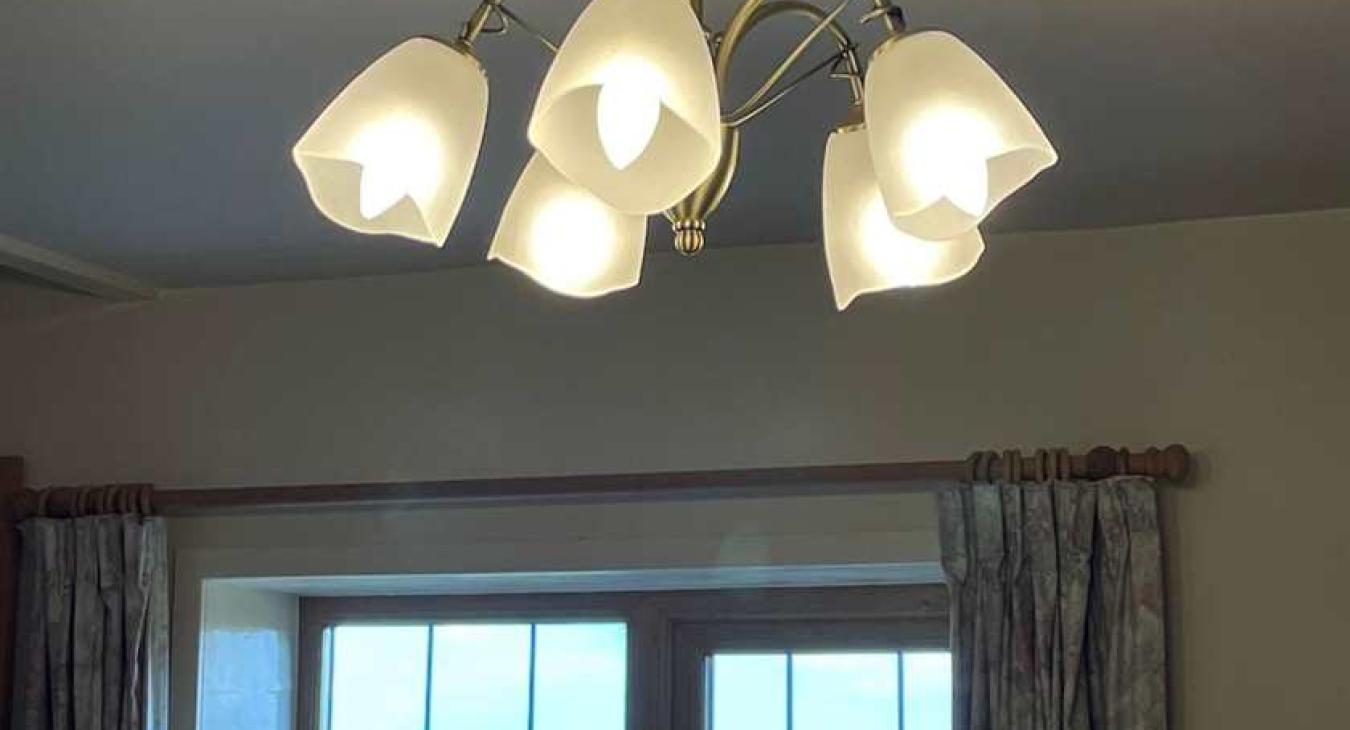 A typical small job we encounter regularly is replacing a ceiling light