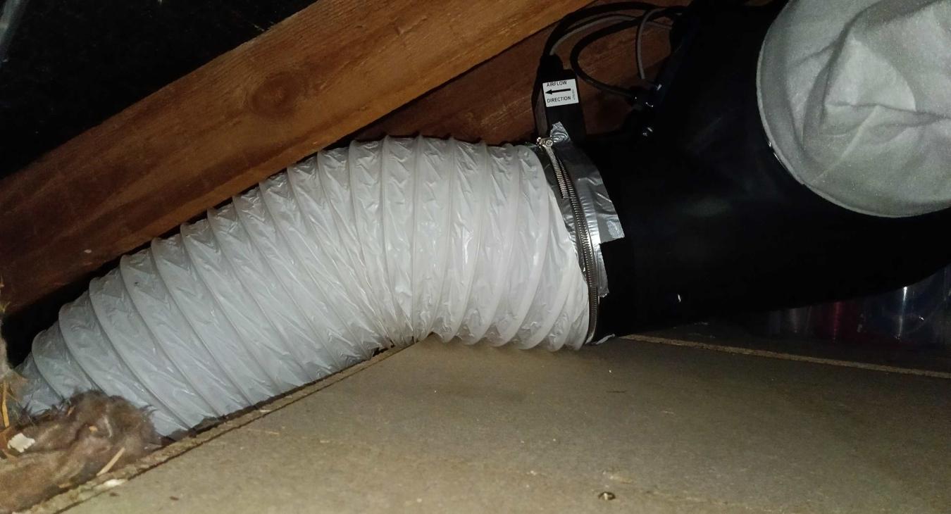 A PIV unit with integrated heater that we installed in Walderslade, Chatham