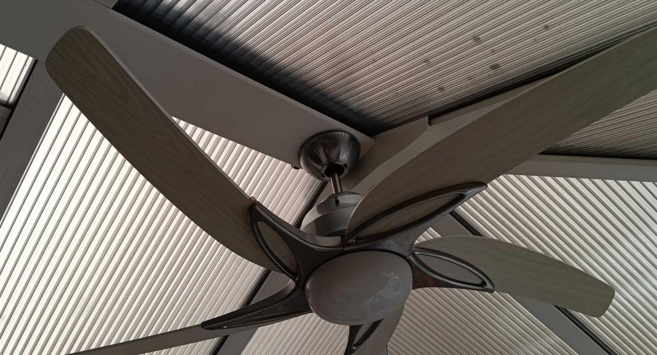 A ceiling fan we repaired for a client in Hoo, Kent