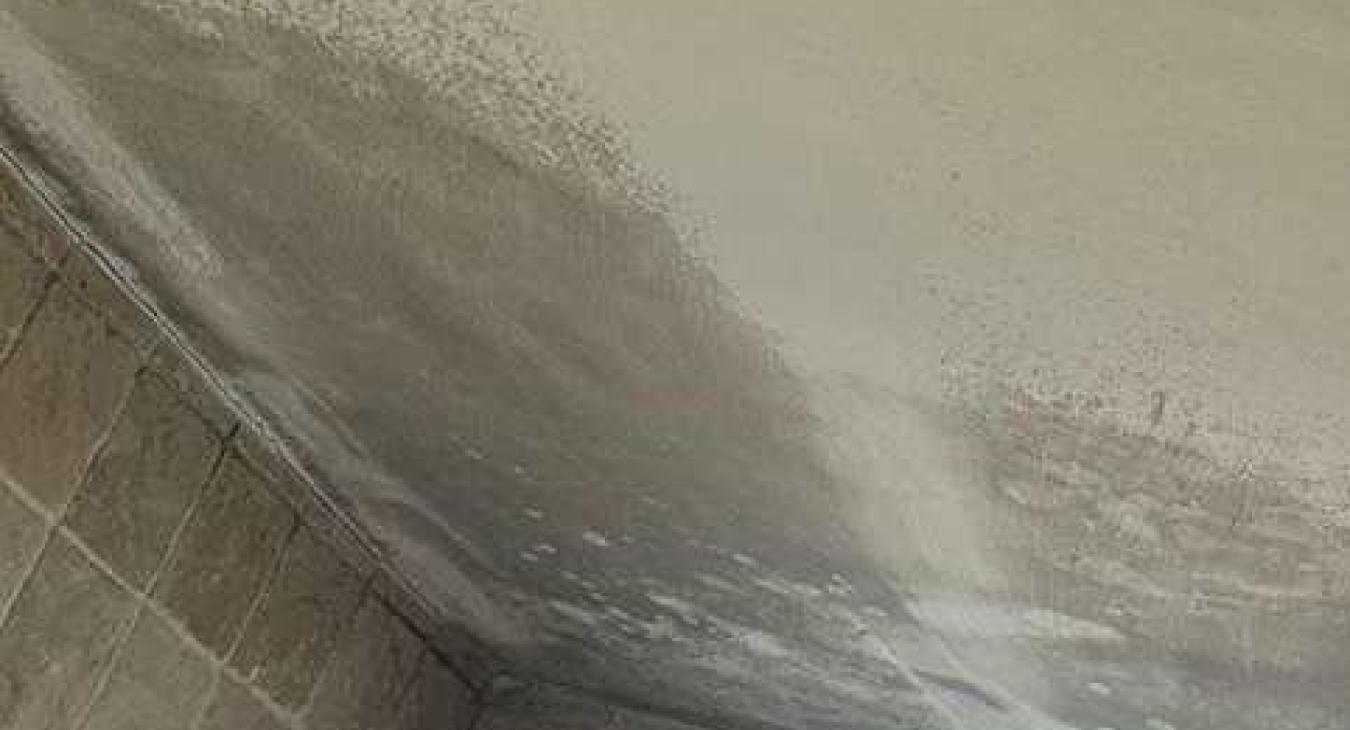 Mould on the bathroom ceiling